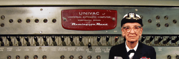 Grace Hopper arbeitete an den ersten Computern der Welt