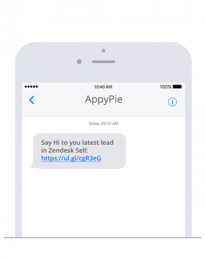 Send SMS in Appy Pie Connect and use other products from sms77