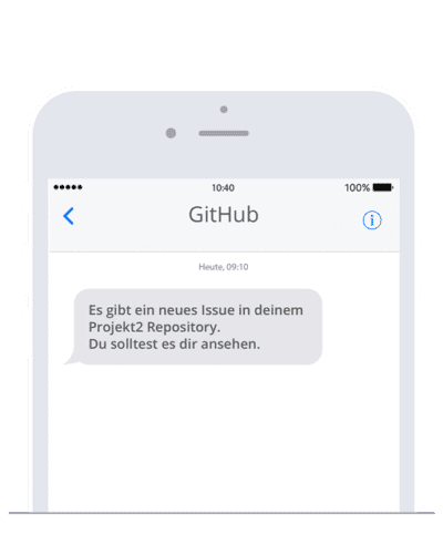 Versenden Sie SMS mit GitHub Actions