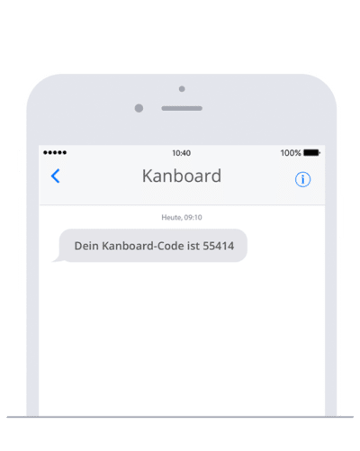 Versenden Sie 2FA Codes in Kanboard via SMS