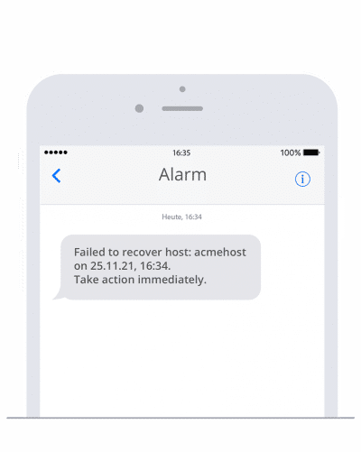 Versenden Sie Alarme via SMS mit StackStorm
